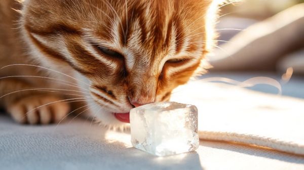 Glaçons pour chats : astuces essentielles pour l'été